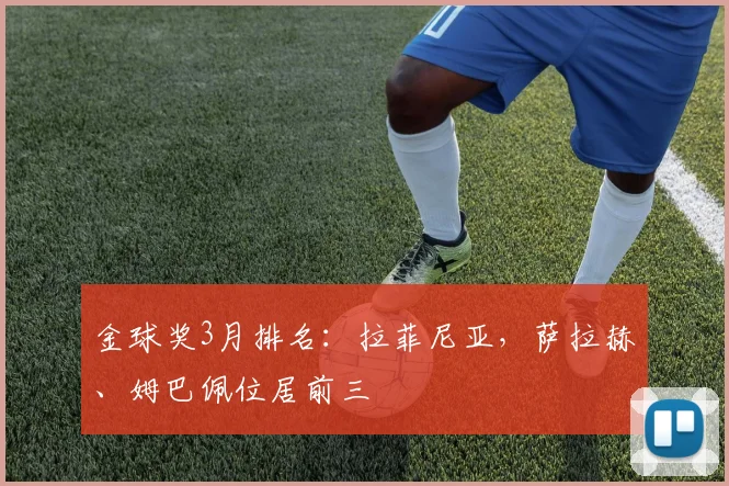 金球奖3月排名：拉菲尼亚，萨拉赫、姆巴佩位居前三